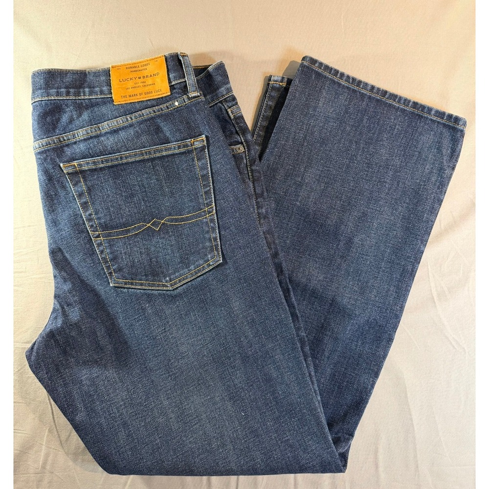 Lucky Brand 361 Vintage Straight Jeans Mens 36x30 Aliso Viejo Blue